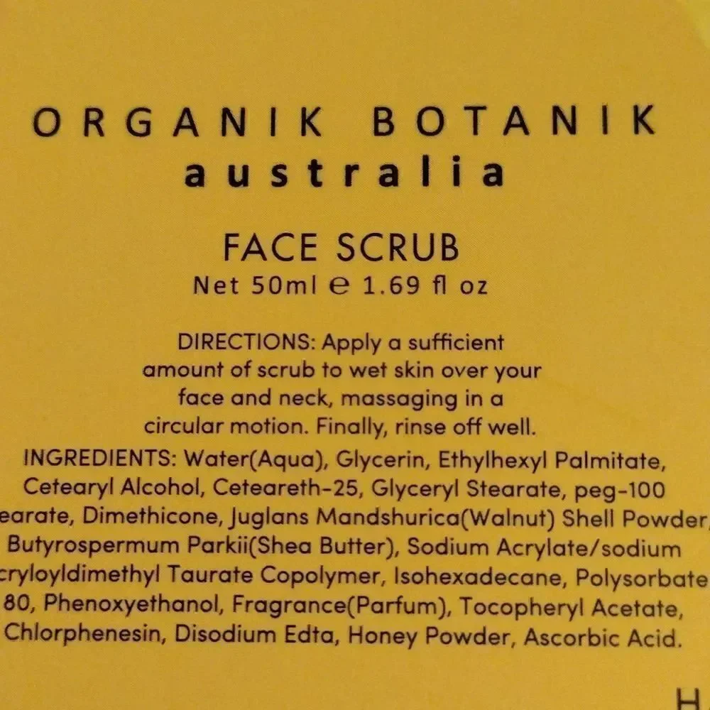 $9💥 Organik Botanik Australia Manuka Honey Trio Scrub and Masks NWT